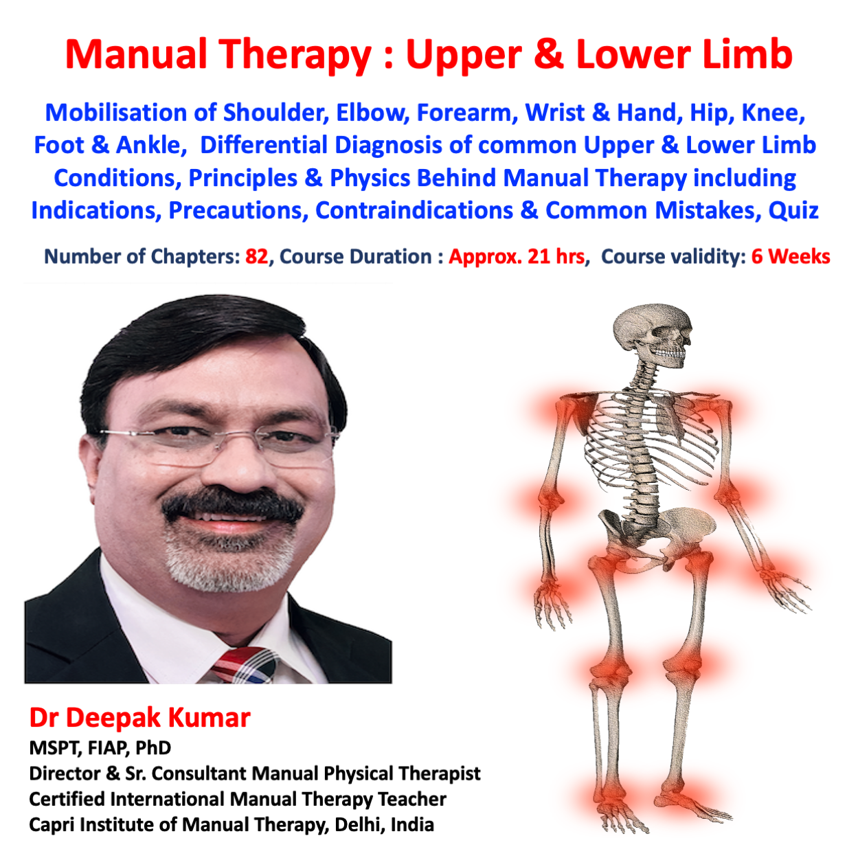 Manual Therapy : Upper and Lower Limb & TMJ
